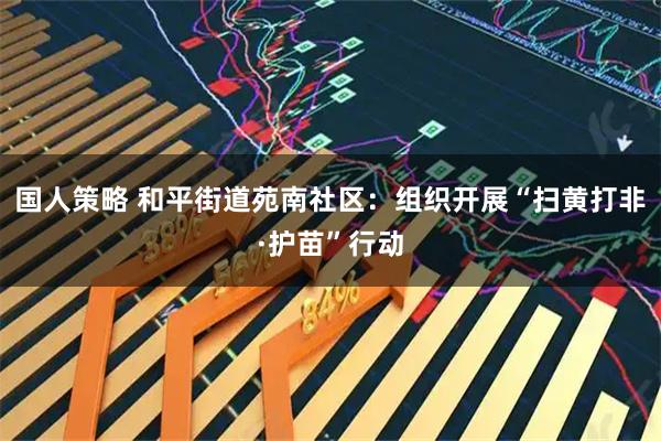 国人策略 和平街道苑南社区：组织开展“扫黄打非·护苗”行动